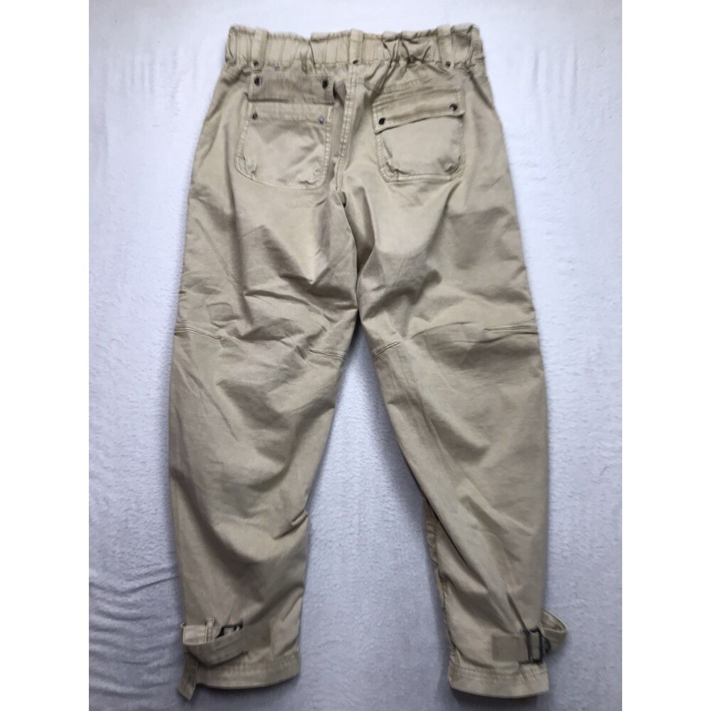 FREE PEOPLE We the Free Cant Compare Slouch Cargo Pant Women L(36x28) Khaki Tan - Picture 2 of 14